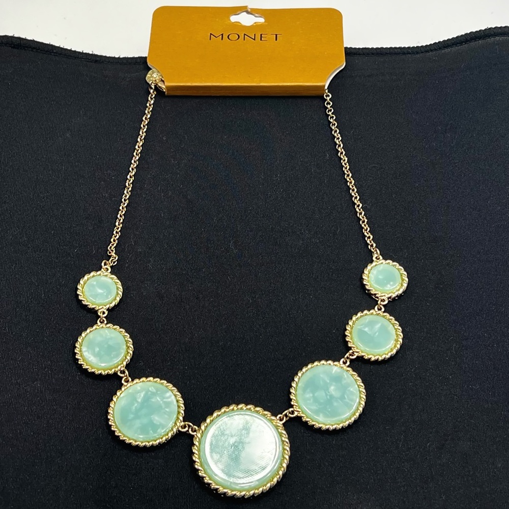 Monet Statement Necklace - Picture 2 of 5